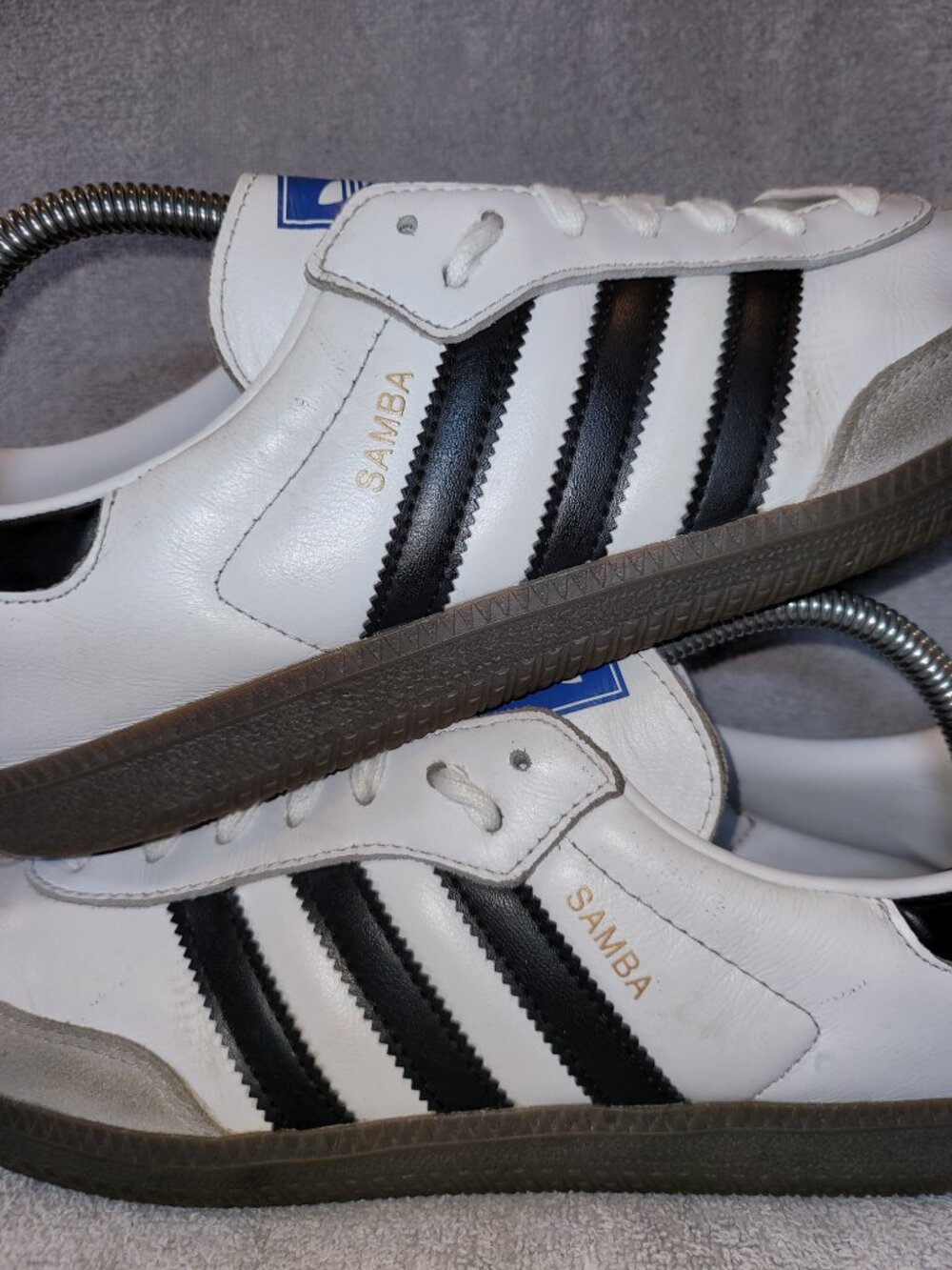 Adidas Samba OG Originals White Black Sneakers Mens Size 10 (#1041) - Picture 16 of 16